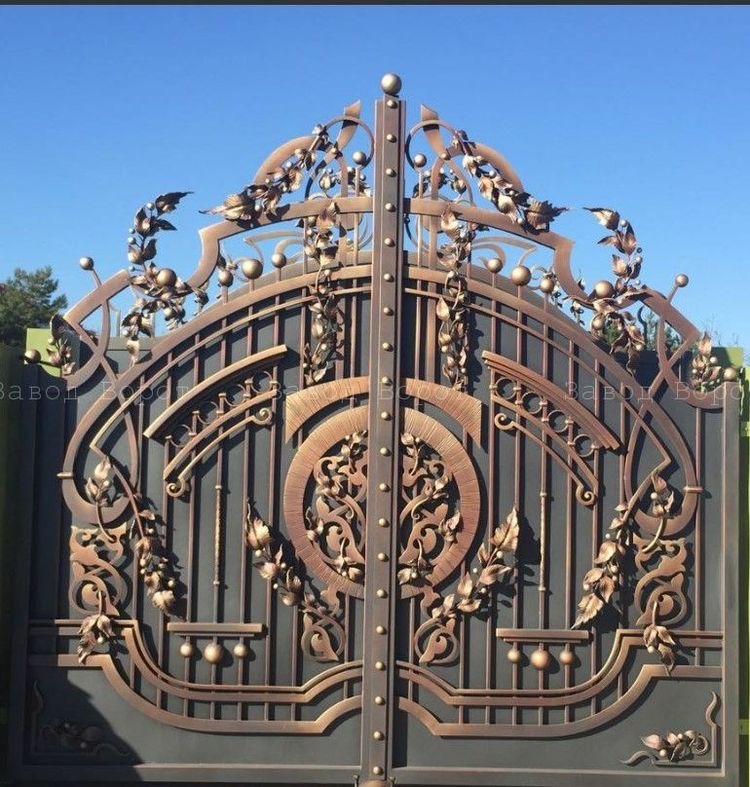 Кованые ворота, Художественная ковка - Ворота